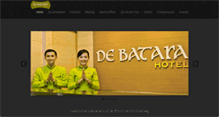 Desktop Screenshot of debatarahotels.com